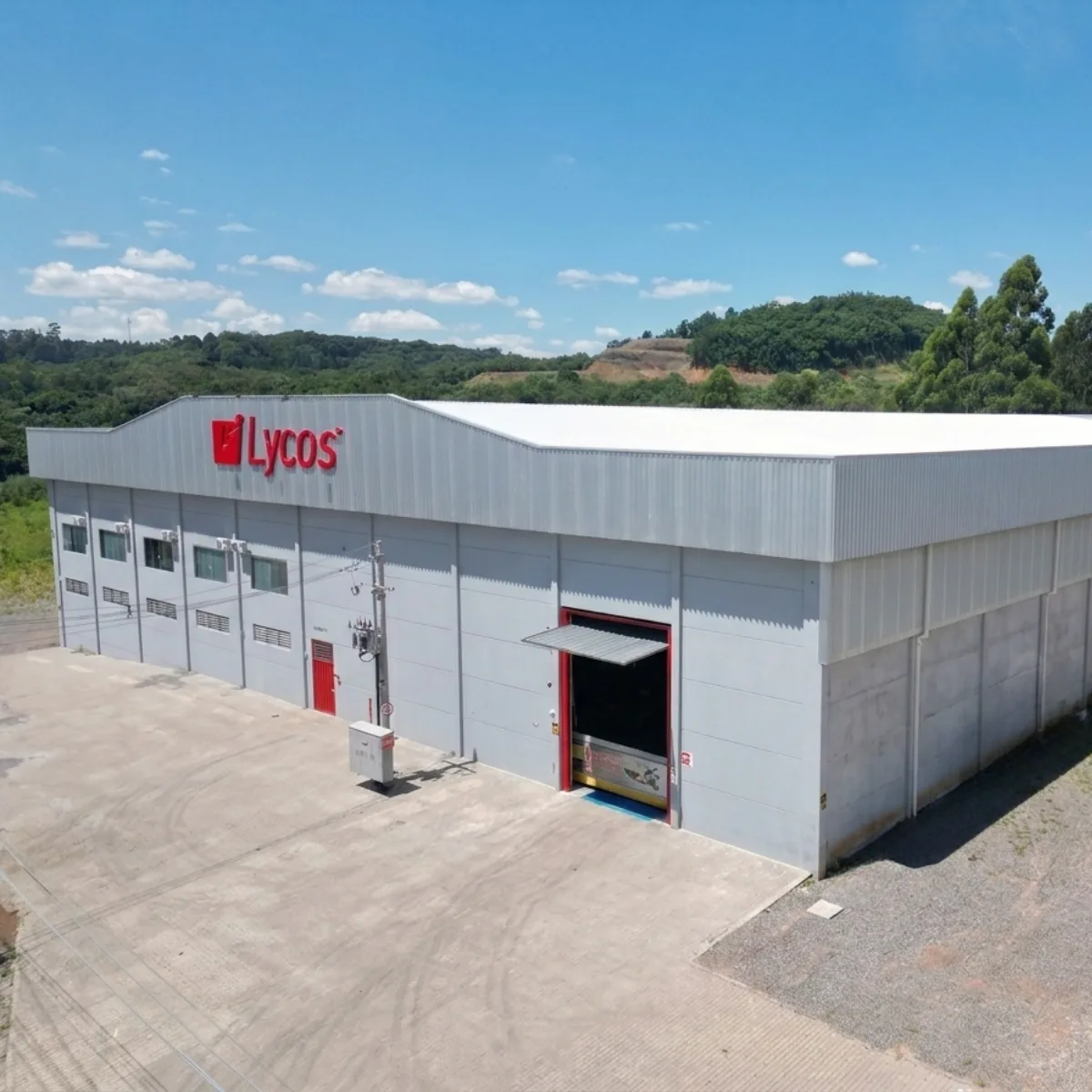 Fábrica da Lycos Equipamentos em Caxias do Sul — RS