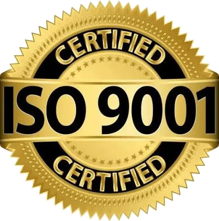 Selo de certificação ISO 9001